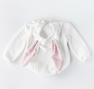 Rabbit Hooded Romper